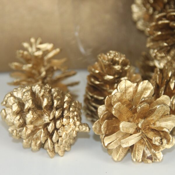 Mini Pine Cone Gold by Masons Home Decor Singapore (4)