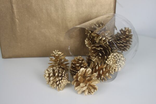 Mini Pine Cone Gold by Masons Home Decor Singapore (5)