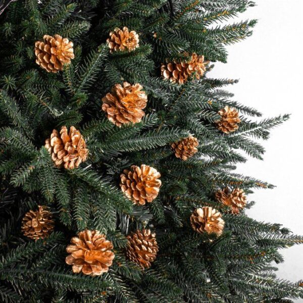 Mini Pine Cones - Gold