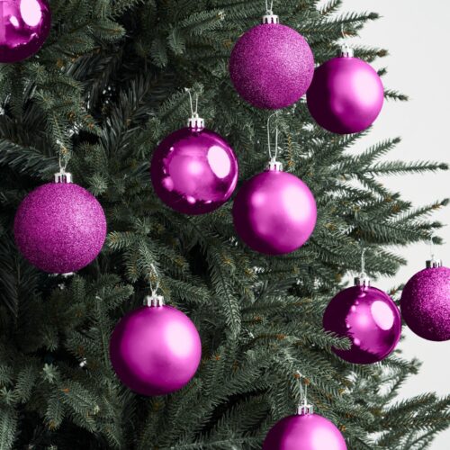 Simon Fuchsia Baubles