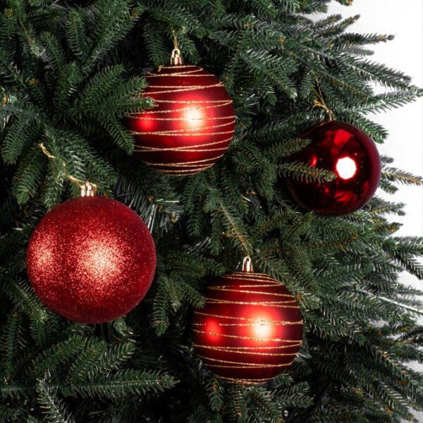 Atlantic Large Baubles - Red