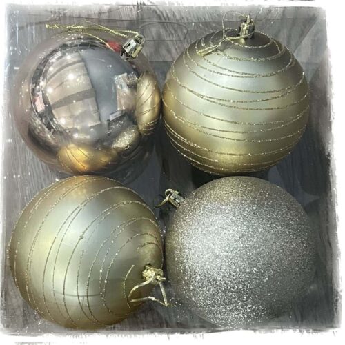 Atlantic Large Baubles - Gold