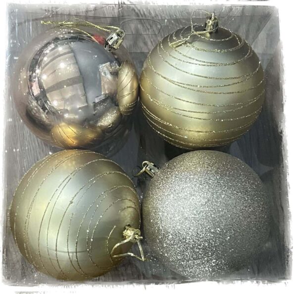 Atlantic Large Baubles - Gold