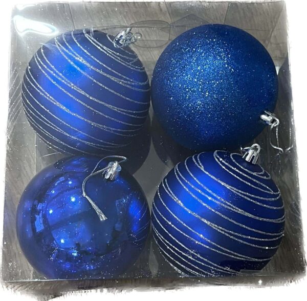 Atlantic Large Baubles - blue