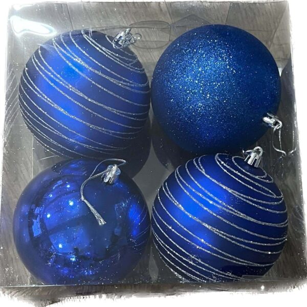 Atlantic Large Baubles - blue