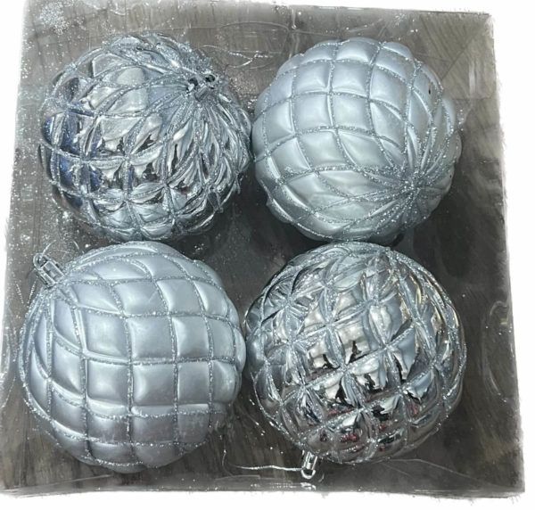 Malatya Baubles - Silver