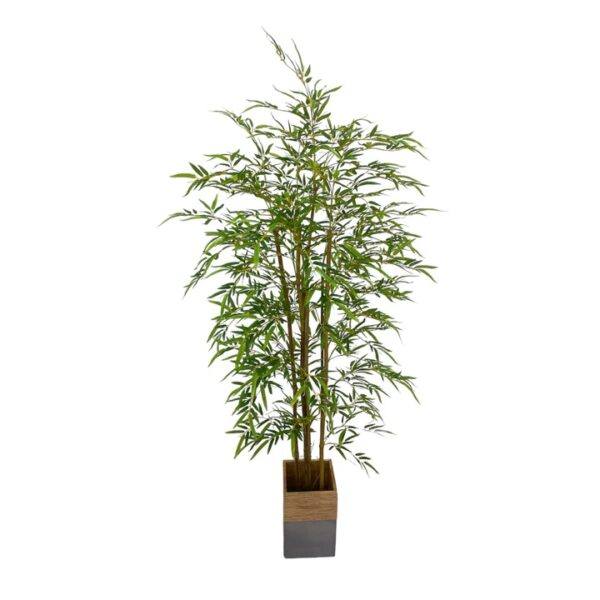 Artificial Bamboo Tree - Grey Pot by masons home decor singapore