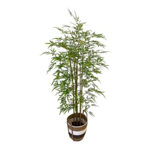 Artificial Bamboo Tree - 1.5m to 2.1m - Basket Tri-Colour