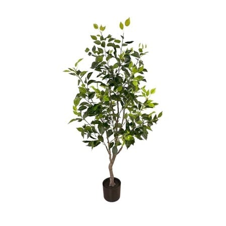 Artificial Ficus Tree - 1.3m - Basic Black Pot by masons home decor singapore