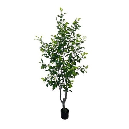 Artificial Ficus Tree - 1.9m - Basic Black Pot by masons home decor singapore