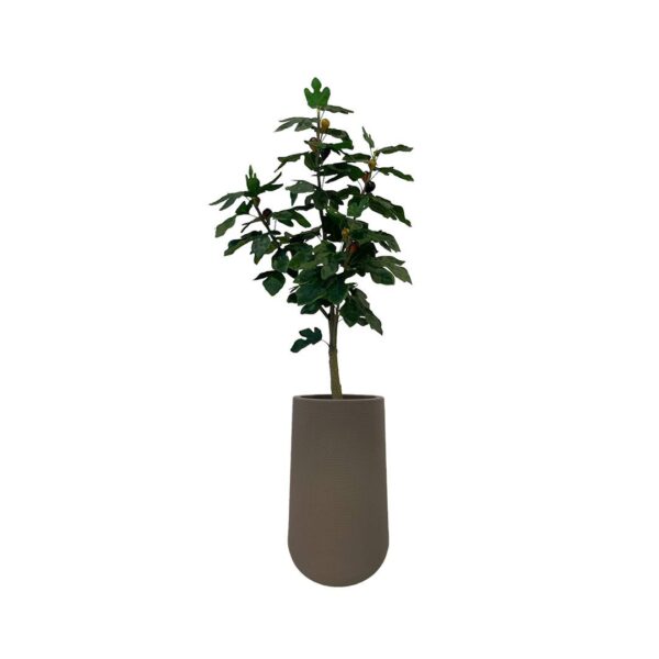 Artificial Fig Tree - 1.2m - Tall Brown Textured Pot by masons home decor singapore