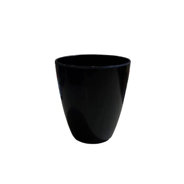 Artificial Frosted Green Ivy Bush (Without Wooden Stand) - Black Pot 2 by masons home decor singapore