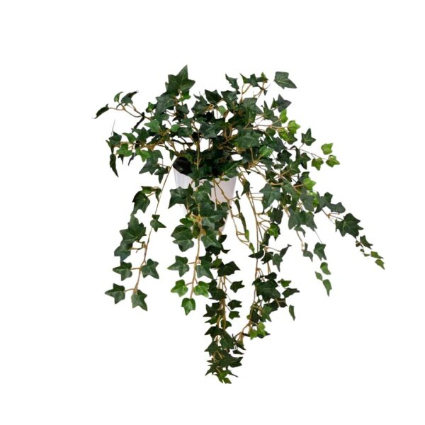 Artificial Ivy Bush (Without Wooden Stand) - White Pot by masons home decor singapore