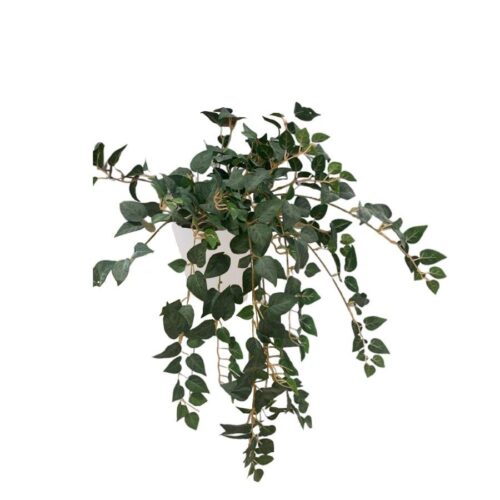 Artificial Philo Bush (Without Wooden Stand) - White Pot by masons home decor singapore