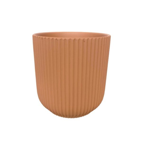 Artificial Potted Ivy Bush - Terracotta Straight Textured Pot 2 by masons home decor singapore